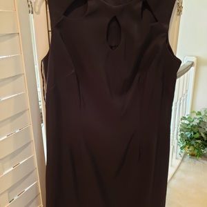 Ronnie Nicole Black keyhole neckline dress. Size 12